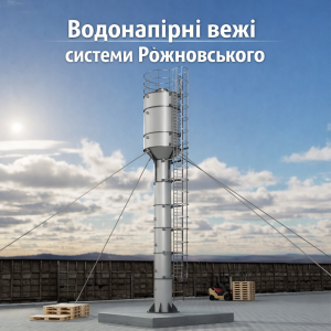 Водонапірні вежі системи Рожновського: надійне рішення для автономного водопостачання