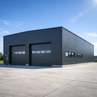 Утеплений каркасний ангар під ключ 30х30х6 м (900 м²)