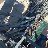 Монтаж, ремонт та фарбування зернових самопливів