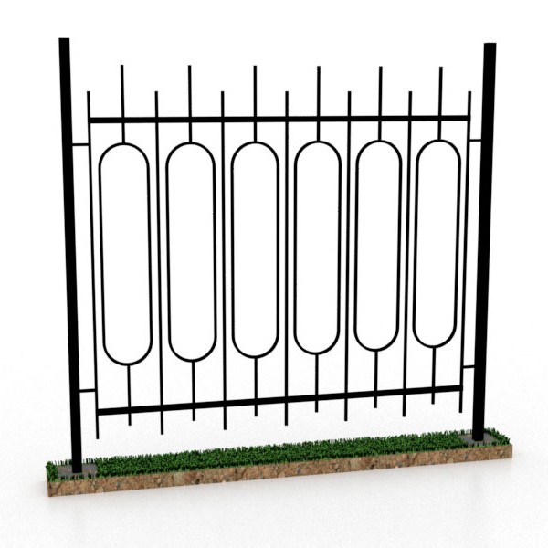 Забор металлический Агробуд секция 2000х1800 (КОД 00672)