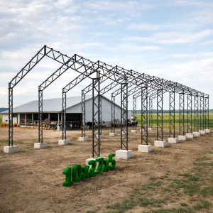Двосхилий ангар серія "Аграрник" 10х27х5 (270 м²) К2Ф3