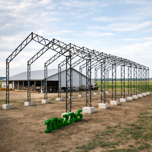 Двосхилий ангар серія "Аграрник" 10х27х5 (270 м²)