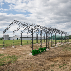 Двосхилий ангар серія "Аграрник" 10х27х4 (270 м²)