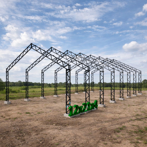 Двосхилий ангар серія "Аграрник" 12х21х4 (252 м²)