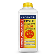 Ґрунтовка-концентрат акрилова Lacrysil 1:10 2 л